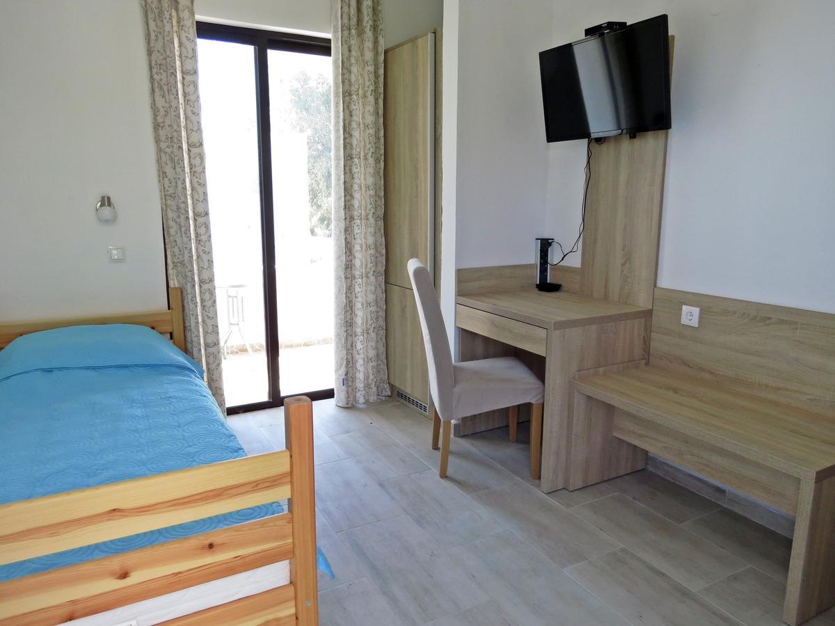 Loukas Beach Rooms Kiotari Extérieur photo