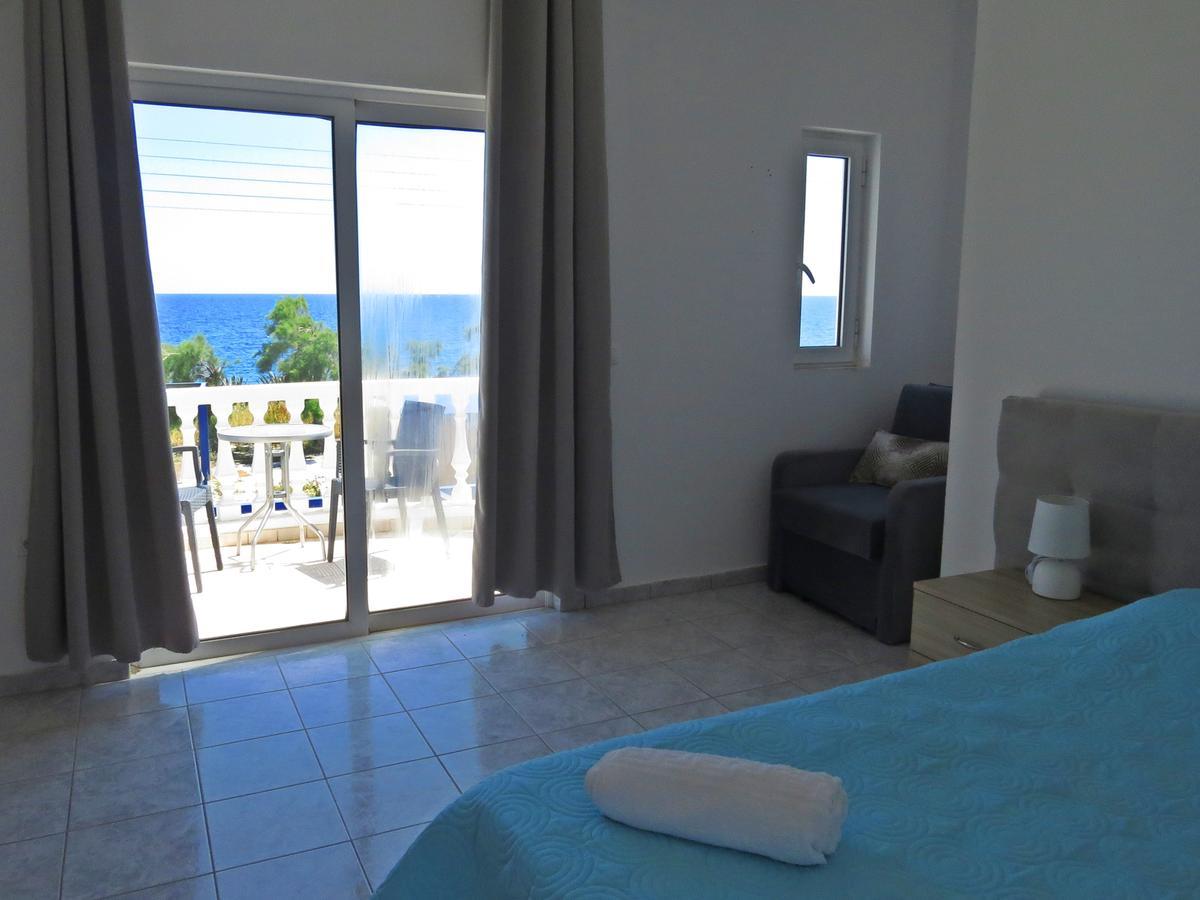 Loukas Beach Rooms Kiotari Extérieur photo