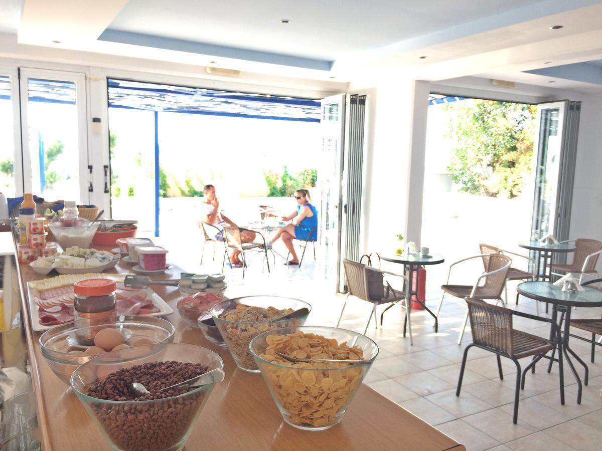Loukas Beach Rooms Kiotari Extérieur photo